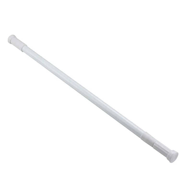Штанга для шторки телескопічна пряма Zerix CRA-110x200 110cm-200cm (алюміній) (ZX4998)