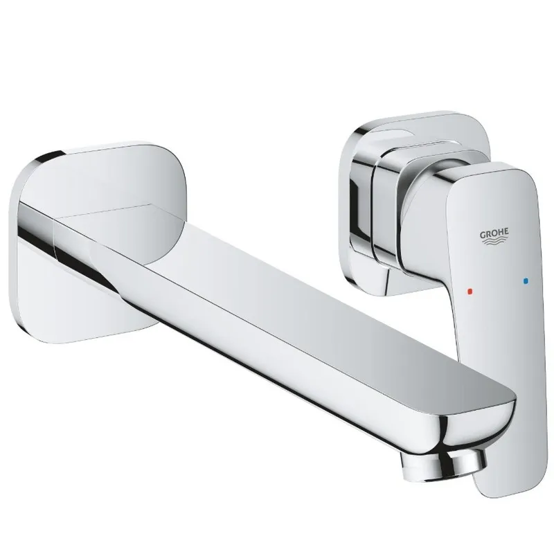 Змішувач для раковини Grohe Cubeo на 2 отвори L-розміру (1017890000)