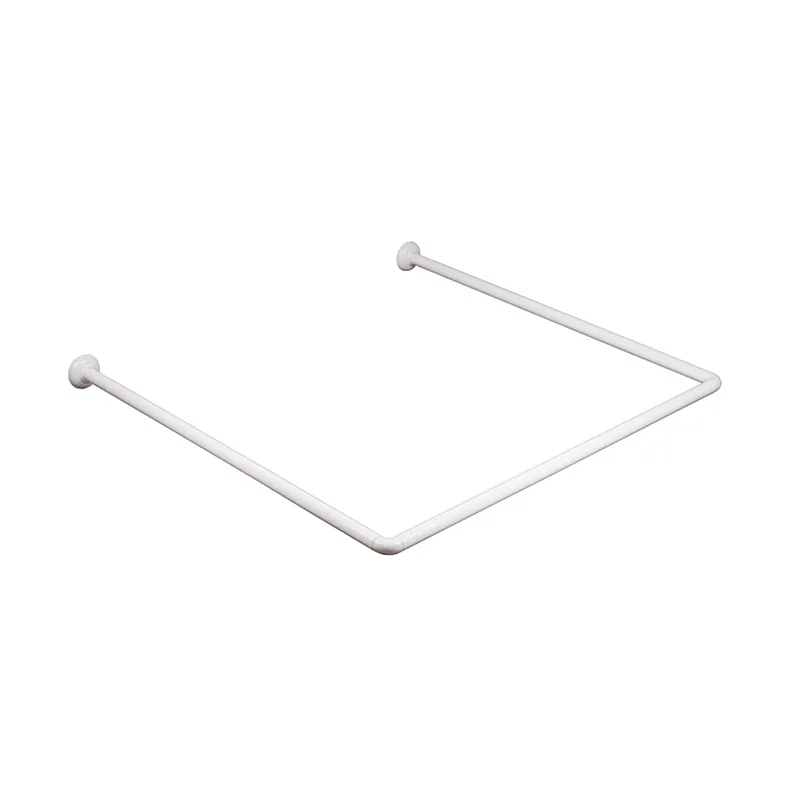 Штанга для шторки П-подібна універсальна Mixxus CRA-U-90x90x90 90x90x90cm, 90x180cm, 270cm (алюміній) (AC3593)