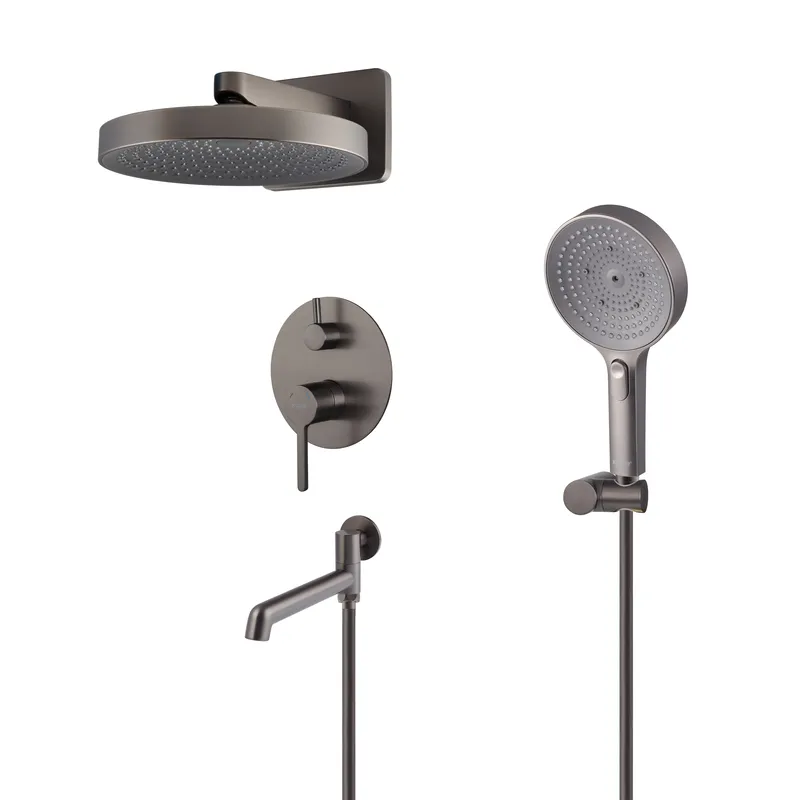 Вбудована душова система Koer KB-66029-07 3 функції (Колір графіт) (KR5954)