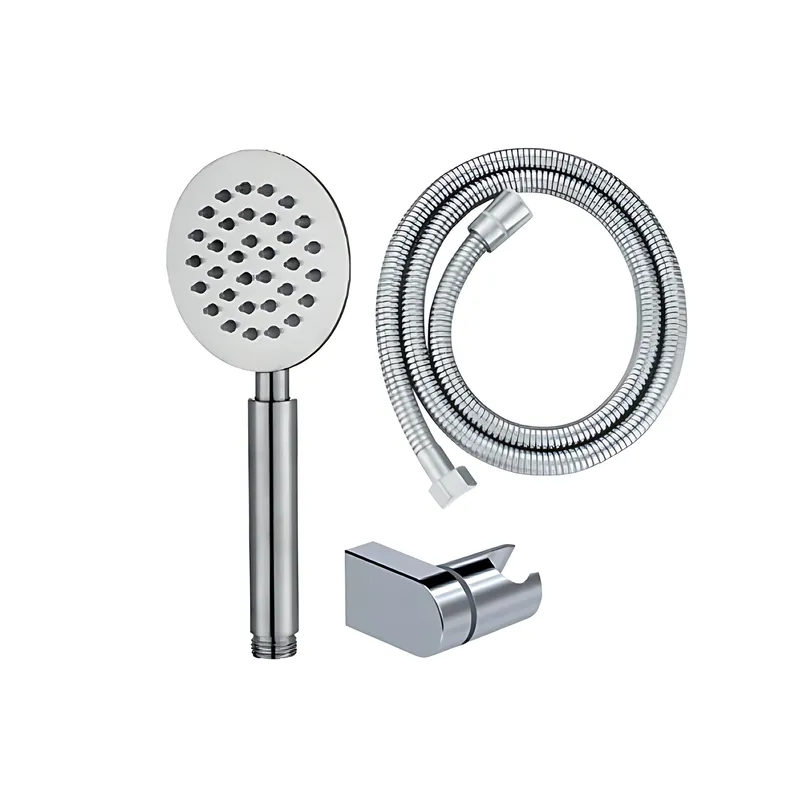 Душовий набір Mixxus Shower SET-01.SUS (шланг, лійка, кронштейн) з нерж. сталі (MI6156)