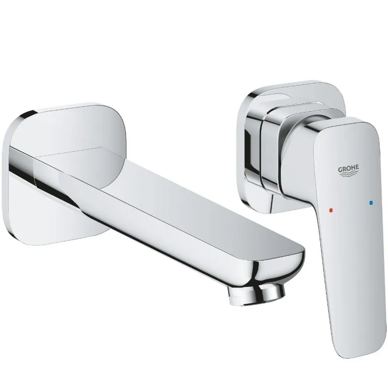 Змішувач для раковини Grohe Cubeo на 2 отвори M-розміру (1017880000)
