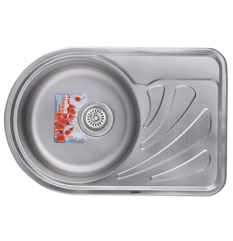 Мийка кухонна HAIBA 67x44 (decor) (HB0557)