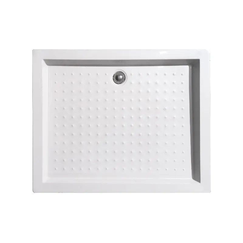 Душовий піддон з сифоном прямокутний Mixxus HARD ST01-120x80x13 NEW діаметр зливу 52 мм (MI8431)
