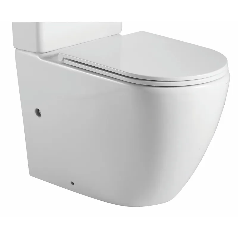 Чаша унітазу-компакту Mixxus Premium Ellipse-0402-R Bowl 660х390х855 Rimless без сидіння (MI8346)