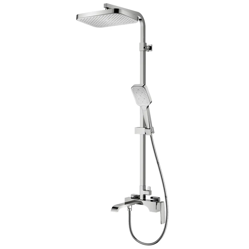 Душова колона зі змішувачем Koer KB-56037-01 3 функції (Колір хром) (KR6001)
