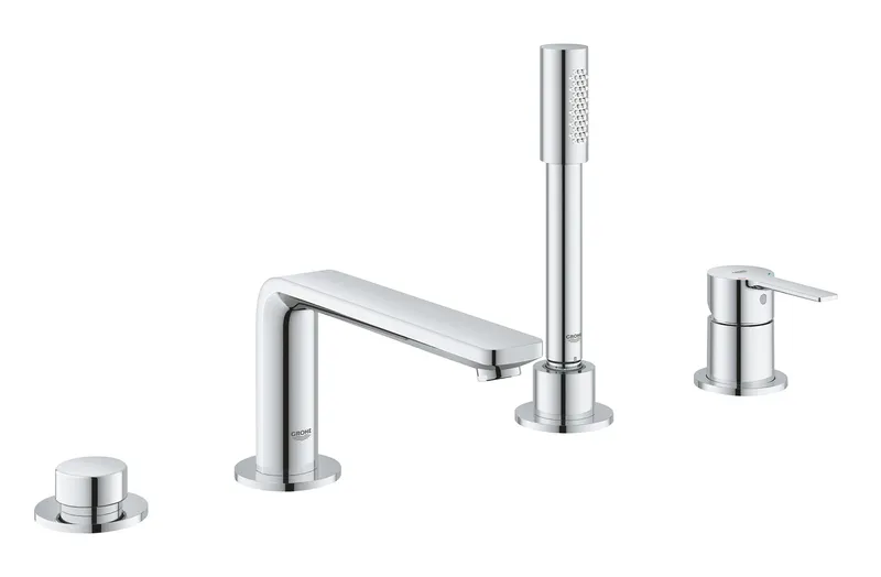 Одноважільний змішувач для ванни на 4 отвори Grohe Lineare (19577001)