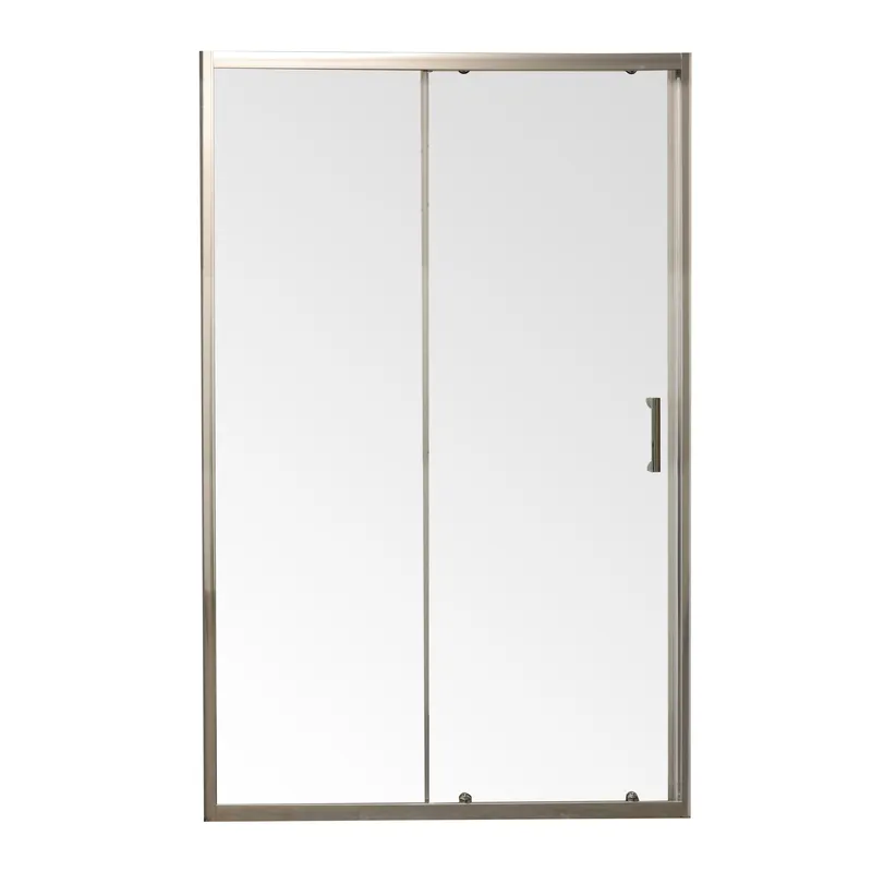 Двері у нішу розсувні MIXXUS PREMIUM DIVERSE SD01-100x185-TR CHROME прозоре скло 5мм (MI7165)