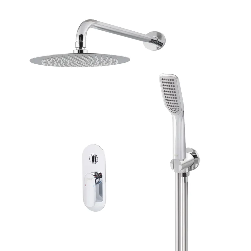 Вбудована душова система Koer KB-62028-01 2 функції (Колір хром) (KR6008)