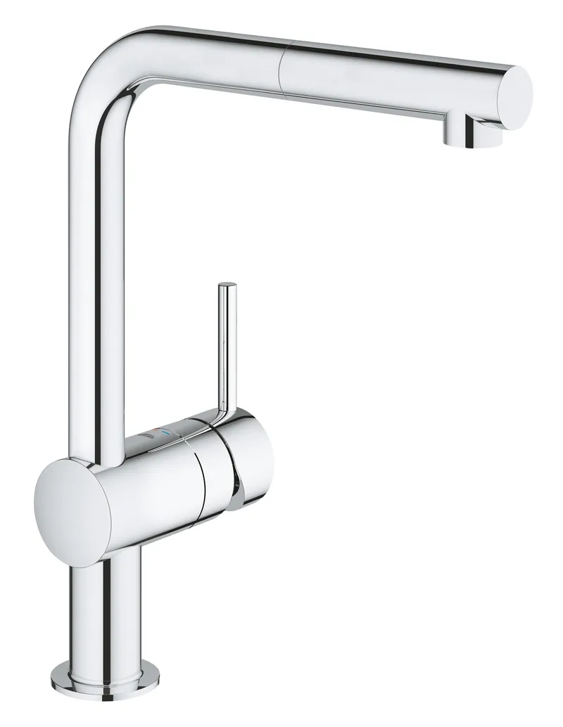 Змішувач для кухні з висувним виливом Grohe Minta (32168000)