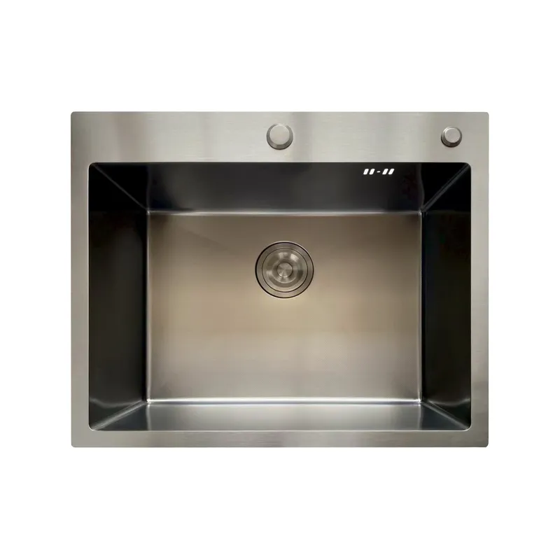 Мийка Mixxus MH6050 Micro Decor Graphite (3.0/0.8) з нерж. сталі (колір графіт) (MI8221)