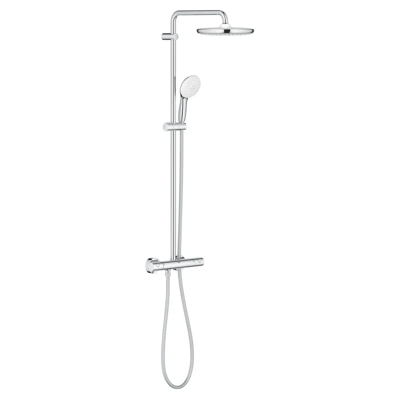 Душова система з термостатом для настінного монтажу Grohe Tempesta System 250 (26670001)