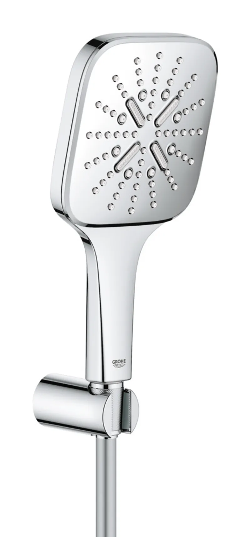 Душовий набір з тримачем, 3 режими струменя Grohe Rainshower SmartActive (26589000)