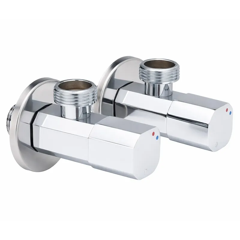 Кран кульовий для підключення сантехприладів Sanlux ST-501 - 1/2"x1/2" (SL2928)