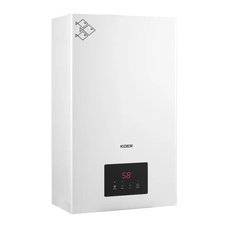 Котел електричний одноконтурний KOER KWH.E0108 WHITE 8 кВт колір білий (KR5559)
