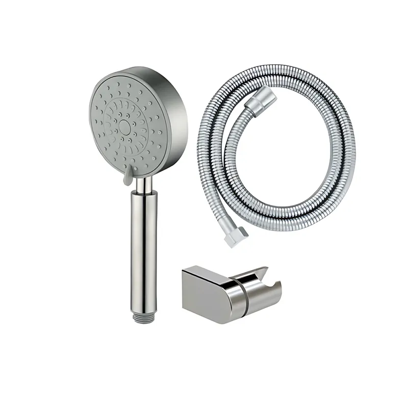 Душовий набір Mixxus Shower SET-07.SUS (шланг, лійка, кронштейн) з нерж. сталі (MI6160)