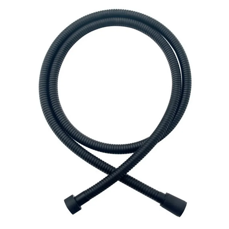 Шланг для душу Koer KB-0802-150-05 BLACK (обплетення нерж., 150 см) Колір чорний (KR4841)