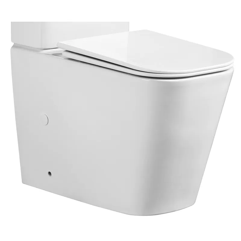 Чаша унітазу-компакту Mixxus Quadro-0404-T1 Bowl 660х360х820 Tornado 1.0 без сидіння (MI8342)