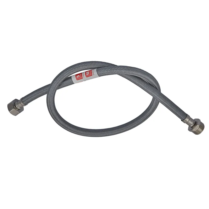 Гнучке підведення Zerix ZHN-02-FM1/2"-050 (нейлонове обплетення, гайки нерж) (ZX5148)