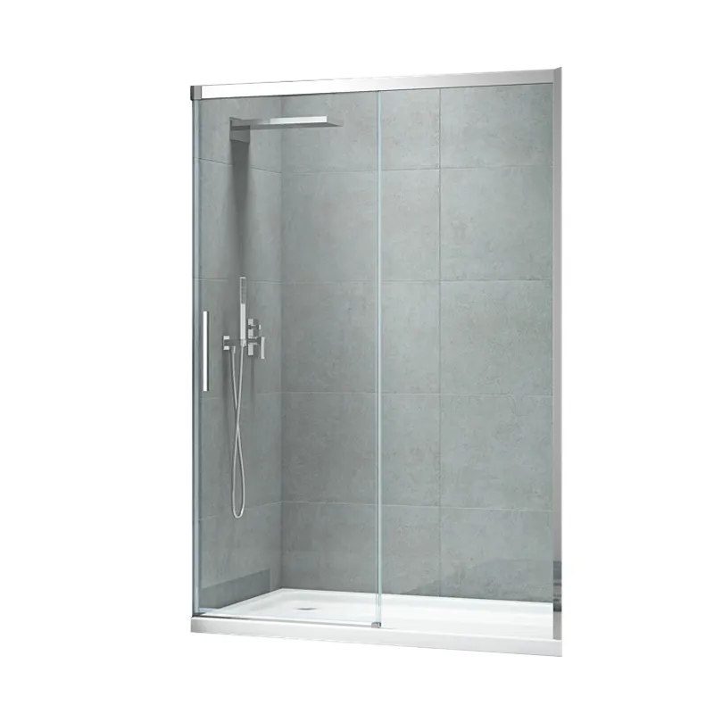 Двері в нішу Koer SR SD05-120x200-TR-01 прозоре скло Easy Clean 6мм, хром (KR5405)