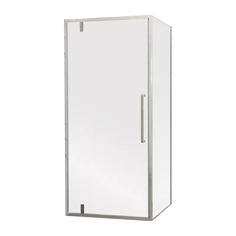 Душова кабіна без піддону Mixxus Premium BEVEL SC01-90x90x195-TR Chrome прозоре скло 6мм (MI6863)