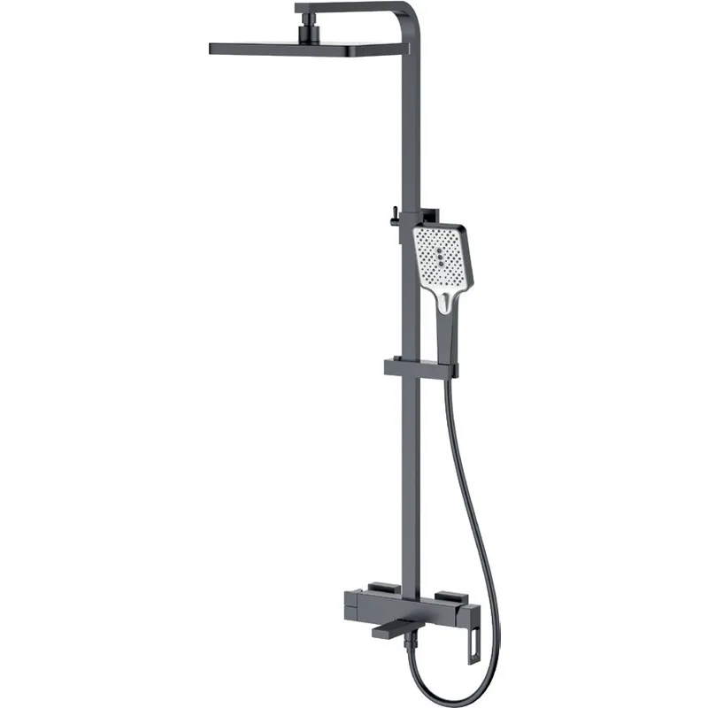 Душова колона зі змішувачем Haiba KANT 009-J GRAPHITE (Колір графіт) (HB9665)