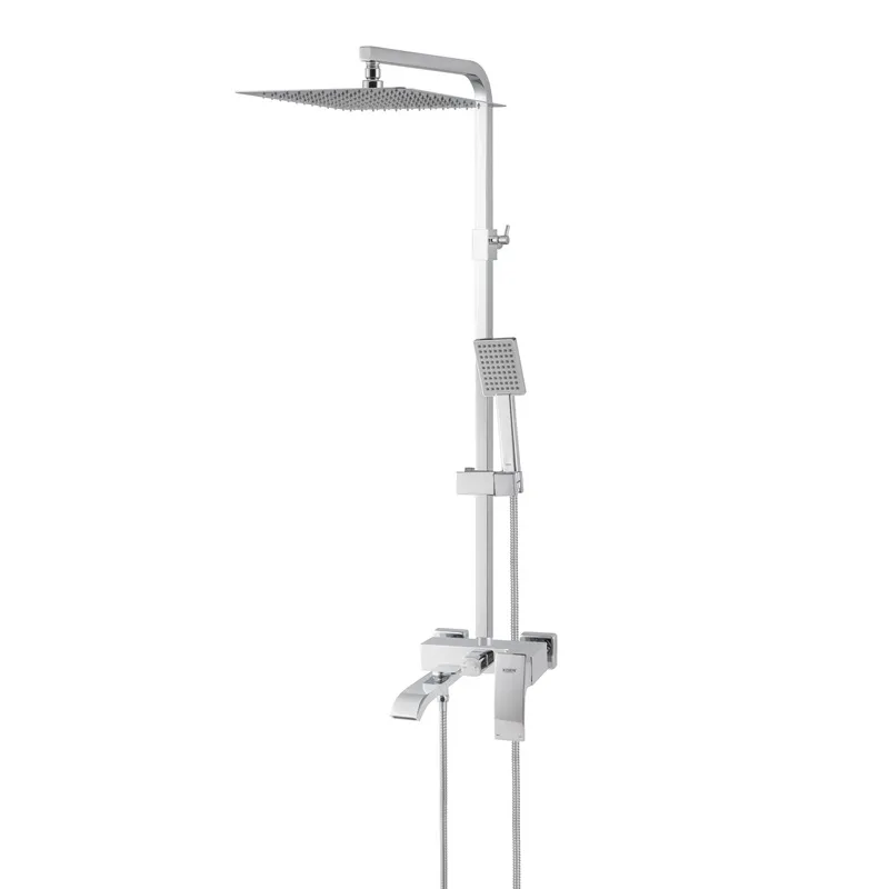 Душова колона із змішувачем KOER KB-56007-01 (Колір хром) (KR3460)
