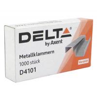 Скоби для канцелярського степлера №10/5, up to 20 sheets, 1000 шт Delta by Axent (D4101)