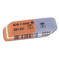 Гумка Koh-i-Noor BlueStar, полібег 2 шт (6521/80/2/P)