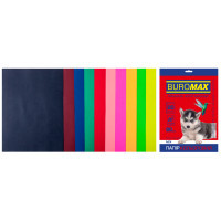 Папір Buromax А4, 80g, DARK+NEON, 10colors, 20sh (BM.2721020-99)