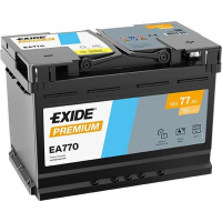 Акумулятор автомобільний EXIDE PREMIUM 77A (EA770)