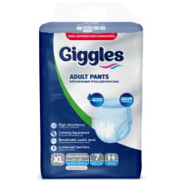 Підгузки для дорослих Giggles Extra Large (120-170 см) 7 шт (8680131205592)