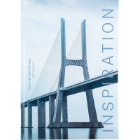 Канцелярська книга Axent Inspiration А4 у твердій обкладинці 96 аркуші клітинка (8422-564-A)