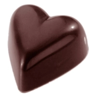 Форма для шоколаду Chocolate World Серце 33x31x15 мм 11 г (1417 CW)
