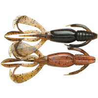 Силікон рибальський Keitech Crazy Flapper 2.4" (10 шт/уп) к438 green pumpkin fire (1551.14.32)