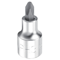 Торцева головка Toptul PH2 37мм 1/4" (BCAA08P2)