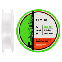 Флюорокарбон X-Fish FCoated 20m 0.14mm 2.3kg (1917.01.40)