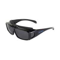 Сонцезахисні окуляри BluWater Flip-IT Polarized Сірі (4ФЛИП-20П)