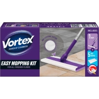 Швабра Vortex Для прибирання підлоги + Сухі серветки для підмітання 5 шт. (4823071667431)