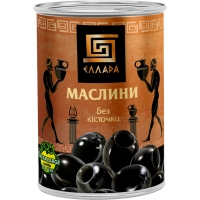 Овочева консервація Ellada Маслини без кісточки 420 мл ж/б ключ (5202152520114)