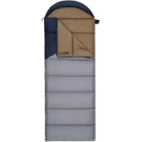 Спальний мішок Naturehike з капюшоном Sunny Day PL02 U450 CNK2550WS028, (3,9°C), лівий, блакитно-синій (6977465868428)