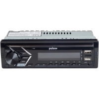 Автомагнітола PULSO RGB, USB, FM, RCA, LCD-дисплей, 4х50 Вт (P110111)