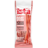Мʼясні снеки ЇSTA Delicat сирокопчені 80 г (is.06843)
