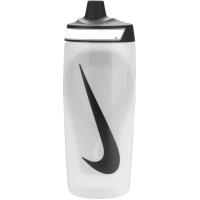 Пляшка для води Nike REFUEL BOTTLE GRIP 18 OZ N.100.9955.173.18 білий, чорний 532 мл (887791762238)