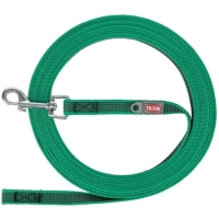 Повідець для собак Trixie Tracking leash прогумований S-M 10 м 15 мм зелений (4011905472638)