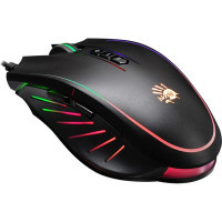 Мишка A4Tech Bloody Q81 Neon XGlide Curve Black (4711421948555)