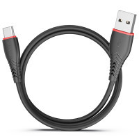 Дата кабель USB 2.0 AM to USB-C 1.0m Start Pixus (4897058531367)