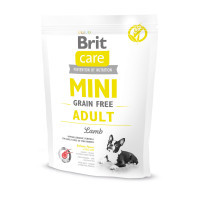 Сухий корм для собак Brit Care GF Mini Adult Lamb 400 г (8595602520114)