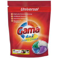 Капсули для прання Gama 4 in 1 Universal 18 шт. (8435495826965/8435495836667)