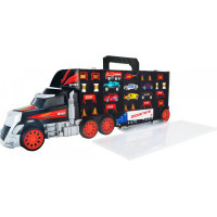 Ігровий набір Dickie Toys Трейлер перевізник авто, вантажівка з ручкою (3749023)